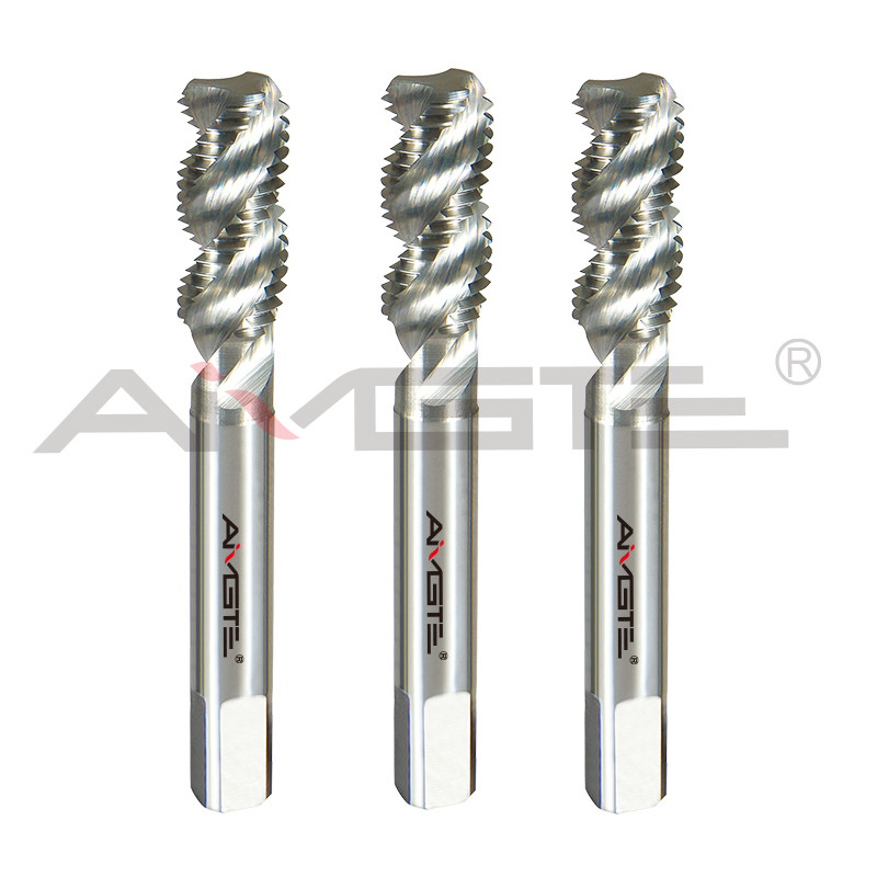 30 / 45 / 55 Degree M6 Spiral Flute Tap H6 Solid Carbide Tap