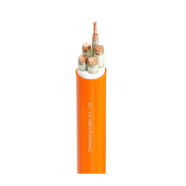 Flame Retardant Low Voltage Power Cable 0.6KV 1KV PVC Insulated For Electrical