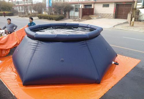 Onion Type 300L Flexible Water Tank For Outside Or Animal Drinking ，Easy To