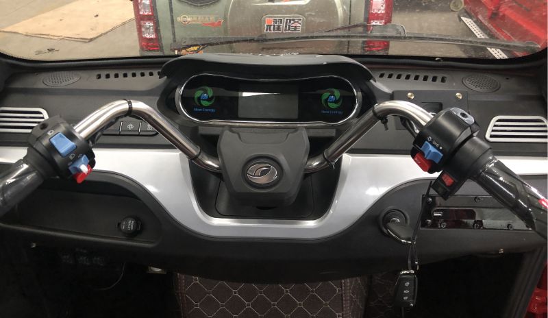 Passenger 12V 28AH 3 Wheel Motor Scooter