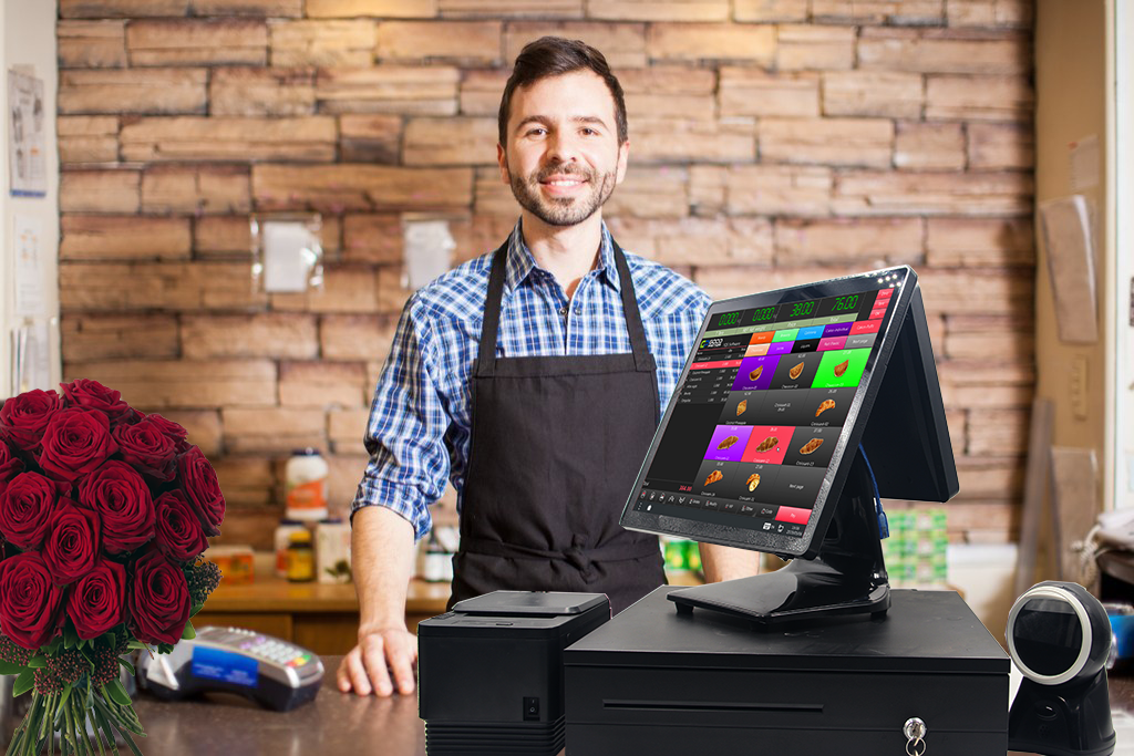 15 Inch Capacitive Touch Panel Payment Kiosk HDD-280Plus Customizable and for Restaurants