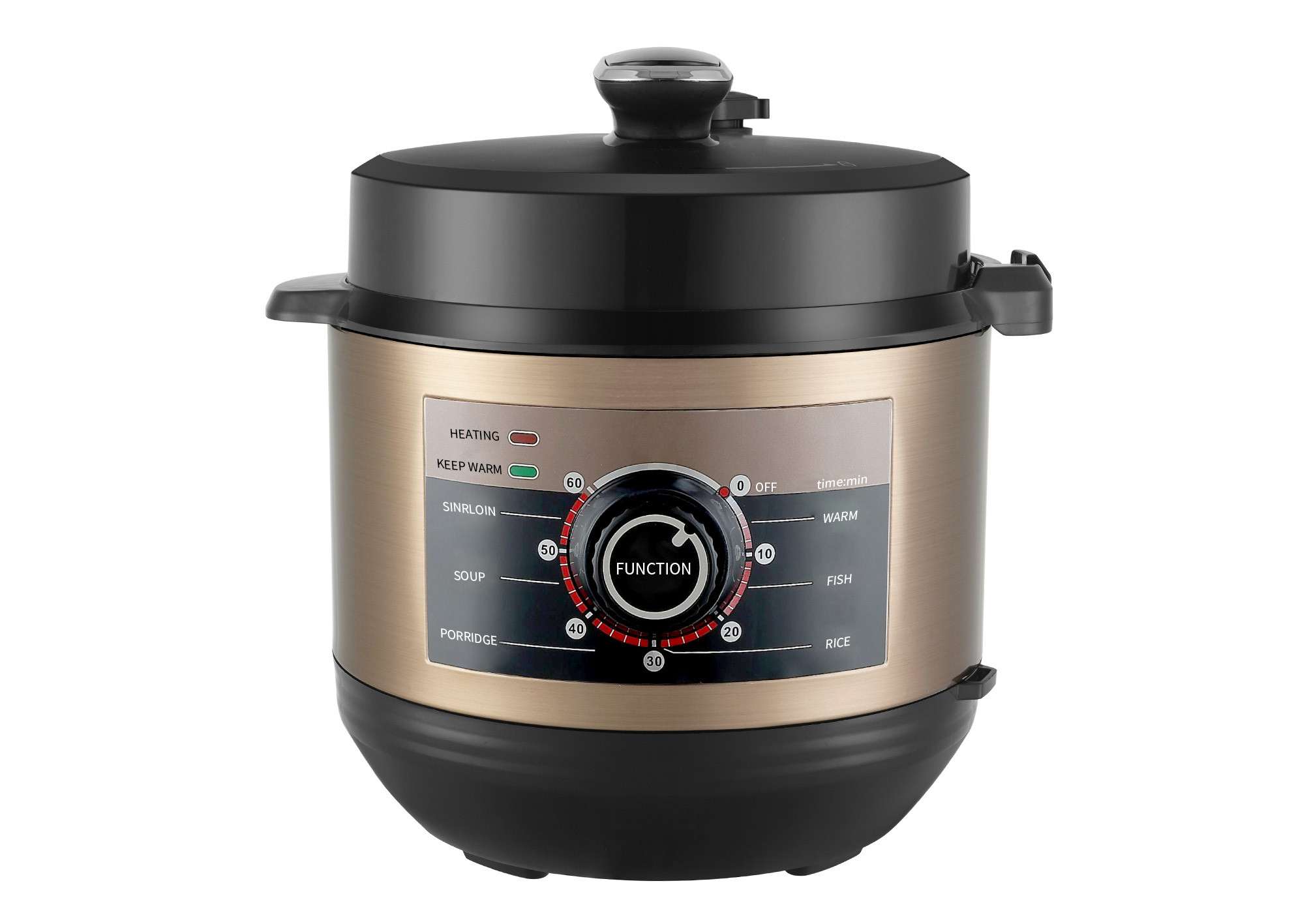 Aluminum Coating 1000W 240V 5L Electric Pressure Cooker