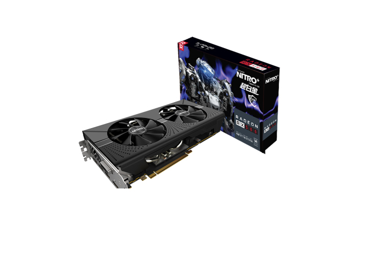 Used 256bit Miner Graphics Card AMD SAPPHIRE RX580 8GB Graphics Card