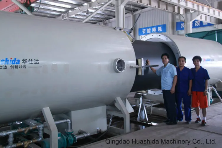 HDPE Jacket Shell Casing Extrution Machinery for PUR Foaming Pre-Insulated Pipe Machine