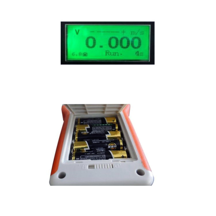 Electromagnetic Velocity Meter Portable Water Quality Flow Level Meter