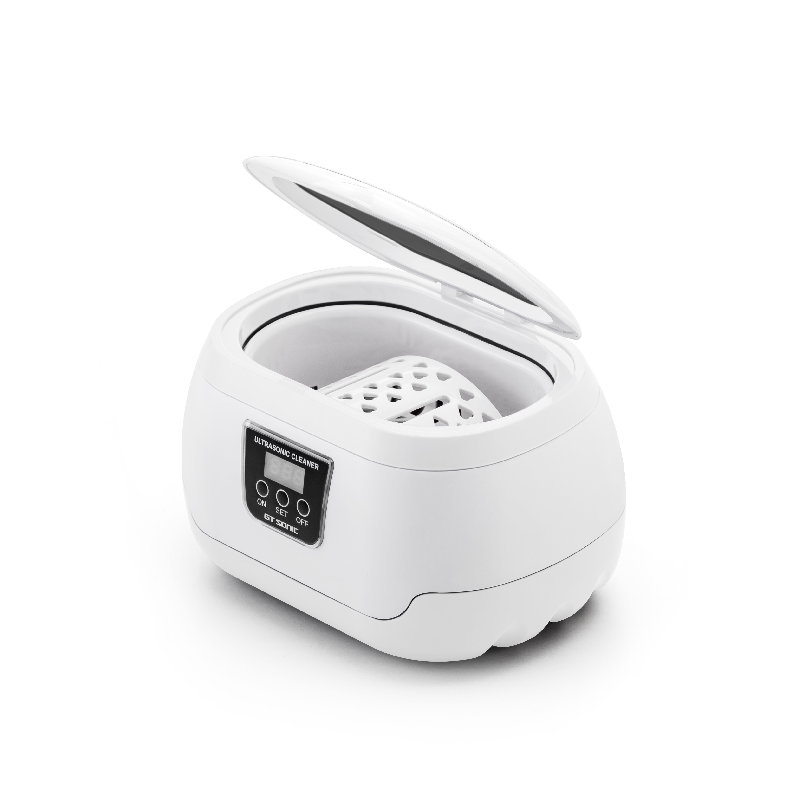 180s Ultrasonic Ring Necklace Glasses Cleaner Machine 600ml Sonicator