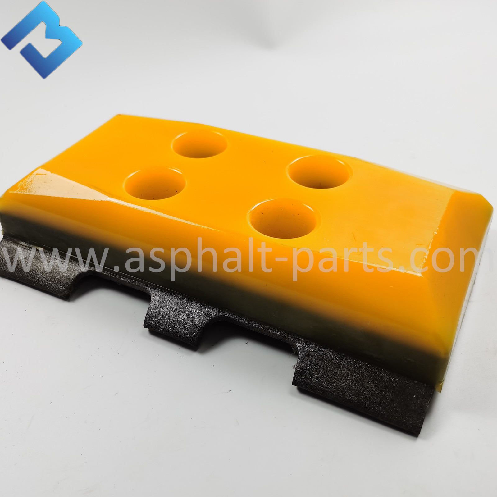 150821 W2000 poly grip pu pad polyurethane track pad for milling machine