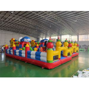 Custom Inflatable Theme Park for Commercial Playgrounds EN71 Certified