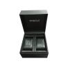 Buy cheap Custom Made Fashion Double Watch Box Hot Stamping Logo Recyclable For Men from wholesalers