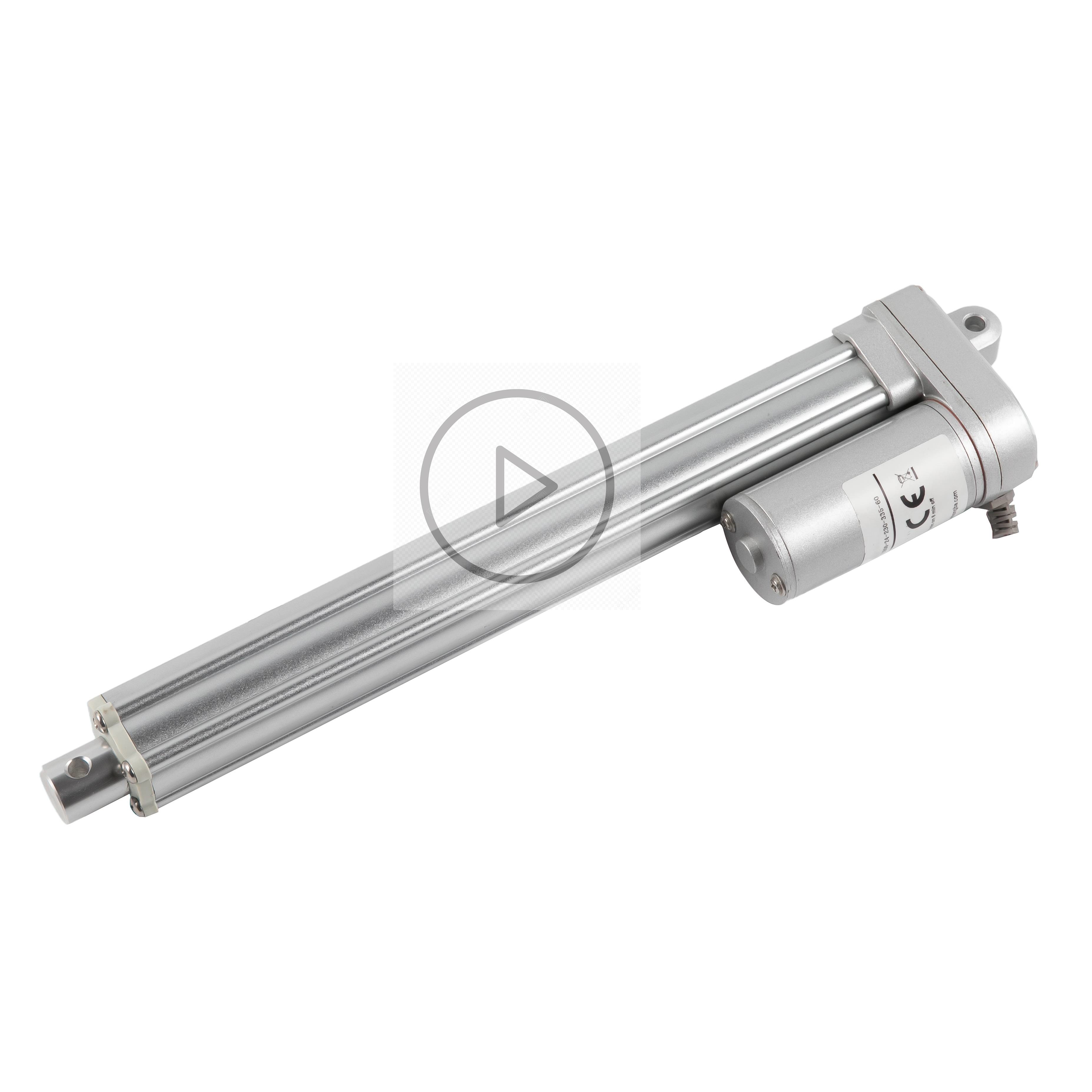 1200N 1 inch -24 inch Electric Linear Rod Actuator With Controller System
