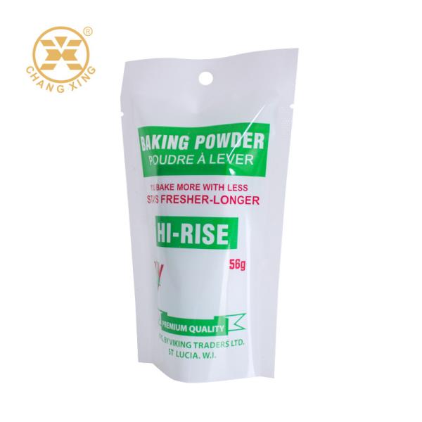 Custom Printing Baking Powder Dried Food Packaging Bag Moisture Proof Plastic