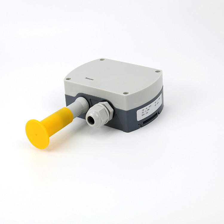 Wall Mounted Temperature Humidity Transmitter Digital Temperature Sensor 24VDC RS485