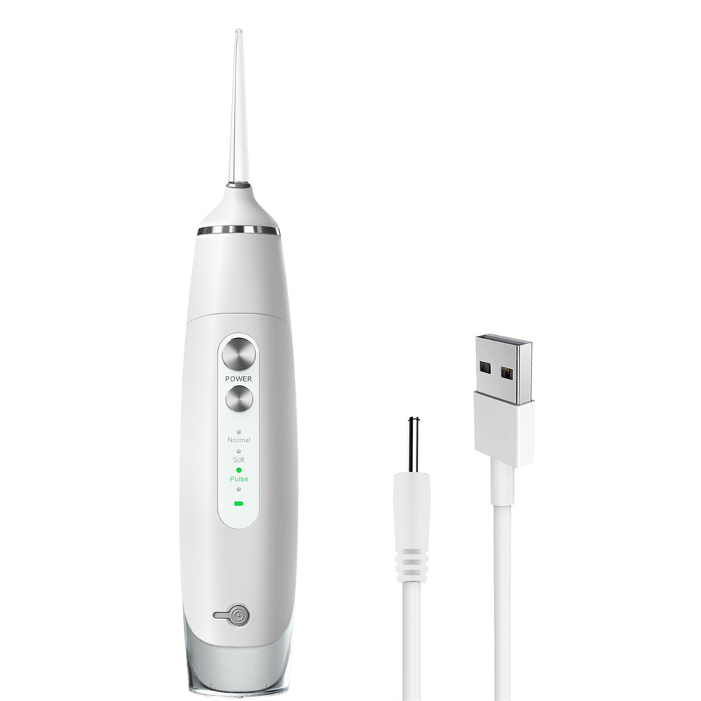 Portable 160ml Tank Dental Water Flosser 100% Waterproof Design