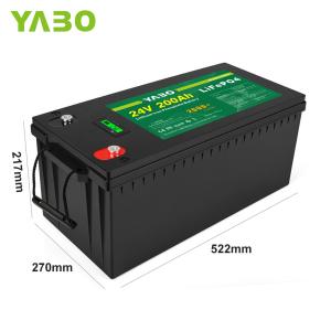  25.6V 24V Lifepo4 Battery Pack For Storage Energy System 200 Ah Lithium Manufactures