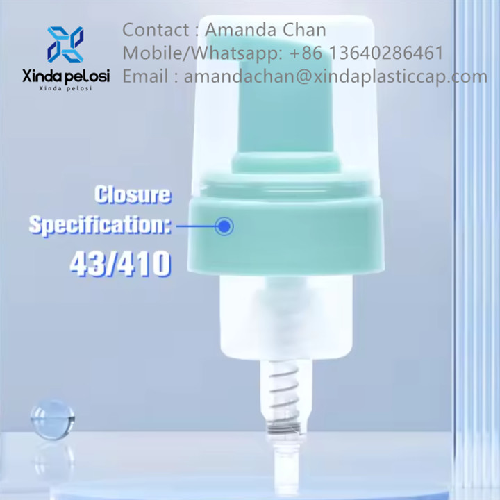 Plastic Soap Dispenser Pump Tops For Cosmetic Leakproof Hand Wash Bottle