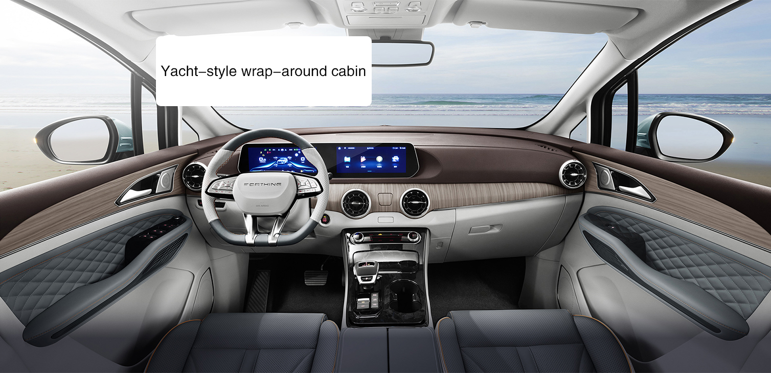 145 197Ps Midsize MPV Car 2024 Luxury Hybrid Electric MPV Minivan with 7 Seater and Automatic Transmission from Dongfeng M4