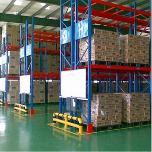 Customized Depth Adjustable Pallet Racking , Selective Steel Pallet Rack Easily