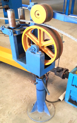 380V Rigid Frame Stranding Machine, 150 RPM Power Cable Making Machine