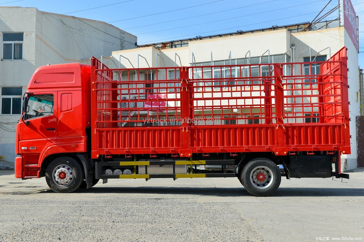 Transport Love Cows Safely and Efficiently with Dongfeng Left Hand Driving Cargo Trucks
