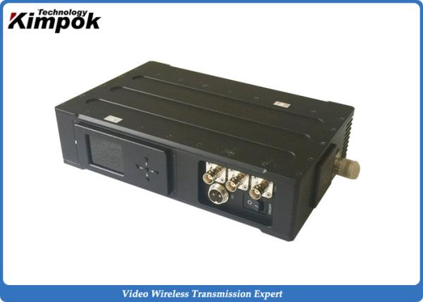 Military Level COFDM Video Transmitter 20W Long Range Audio Video Transmission