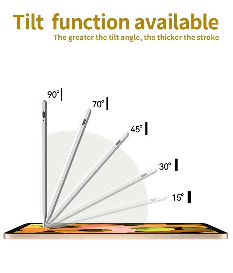 Fast Charge 2nd Generation Ipad Drawing Pen Compatible With Apple Ipad