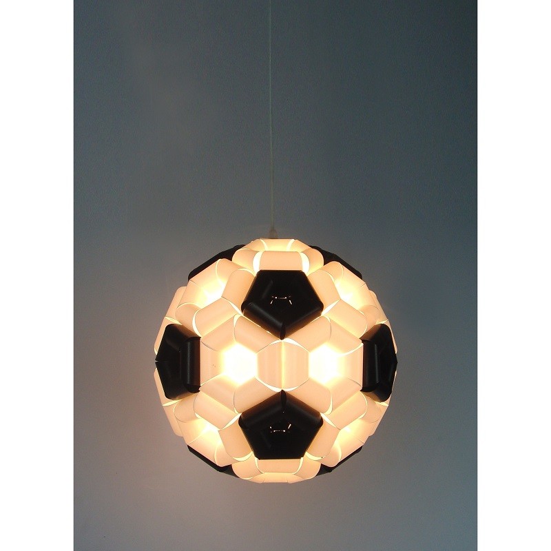 PVC Polypropylene Football Ceiling Light Shade AC 110v For Kids