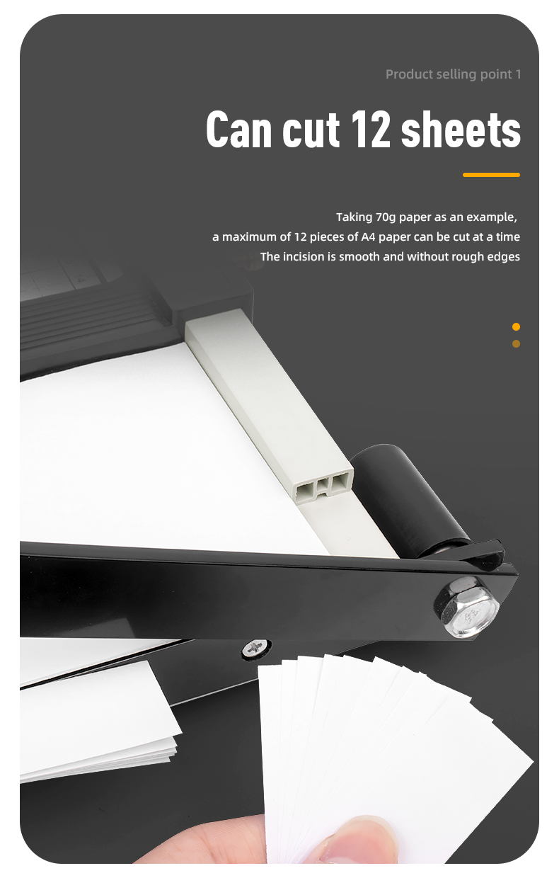 Precision Cutting Made Easy with Our A4 Manual Paper Cutter Aluminium Alloy