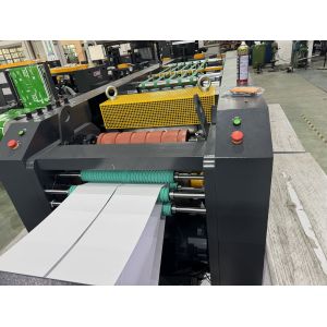 Automatic A4 Paper Cutting Double Rotary Knife And Ream Packing Machine