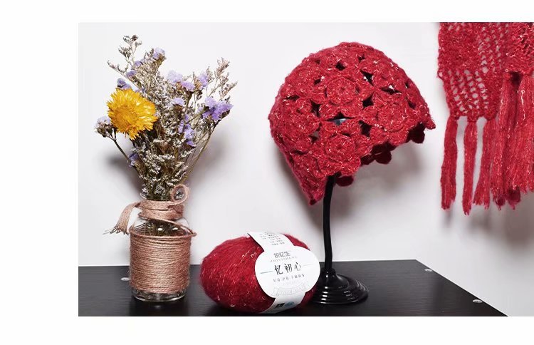 Recyclable Chunky Cotton Acrylic Blend Yarn Multipurpose Practical