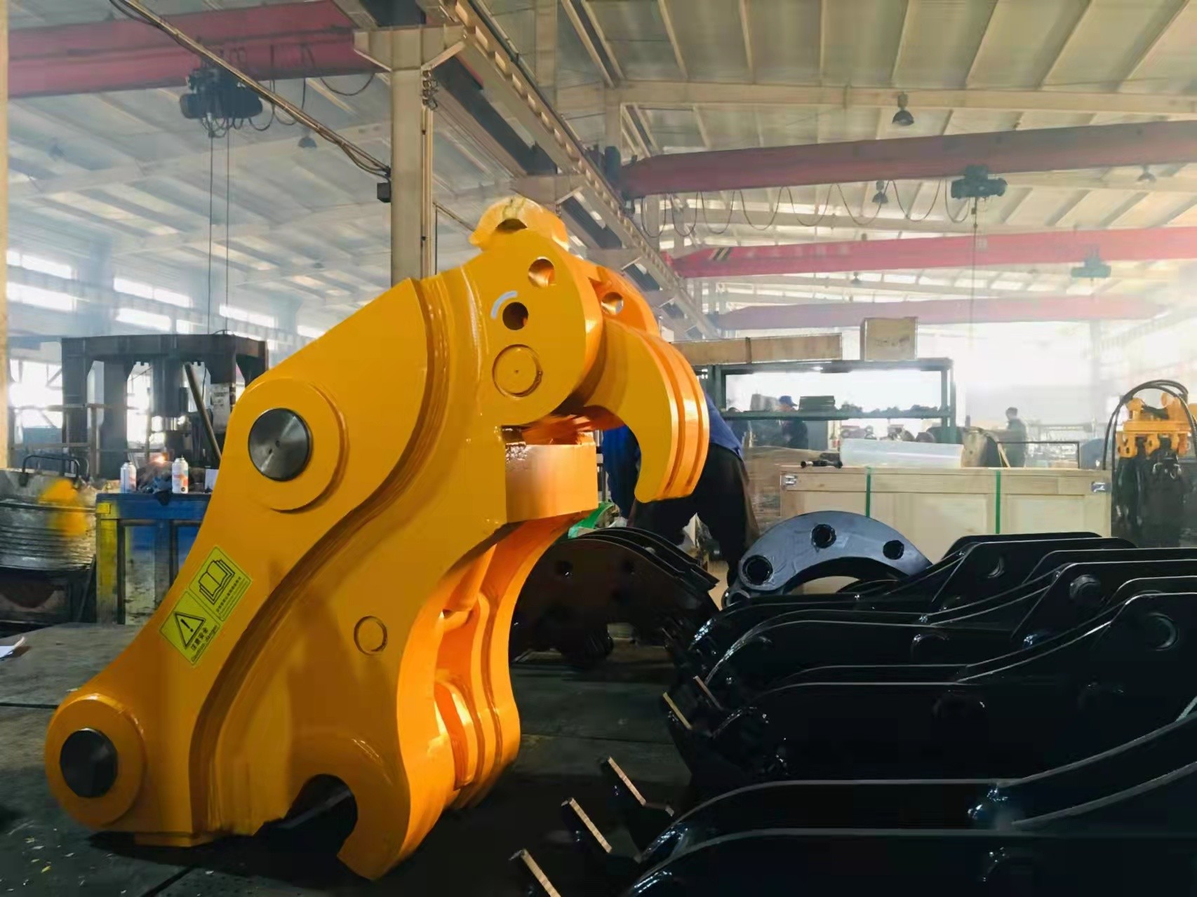 45 Ton Excavator Quick Hitch Connector Bucket Changer