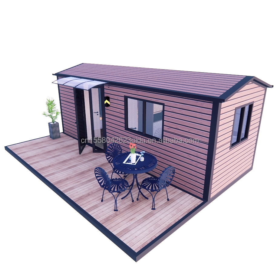 Modern Design Modular Steel Container House Prefabricated Flat Pack for Outdoor Aluminum Alloy Windows Included in Design