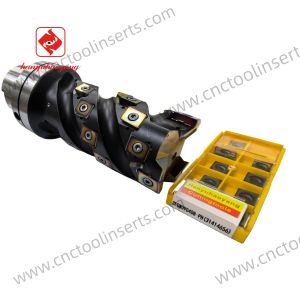  CNC Milling Insert, Carbide Substrate, PVD Coating HYCS08, Model CEGW090408-PB(31414656) - Suitable for machining steels, stainless steel and other Manufactures