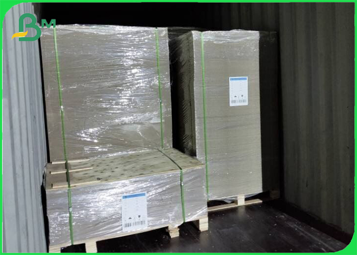 Laminated Grey Chip Board Paper In Sheet For Packing 0.5MM 1.5MM 2MM 2.5MM