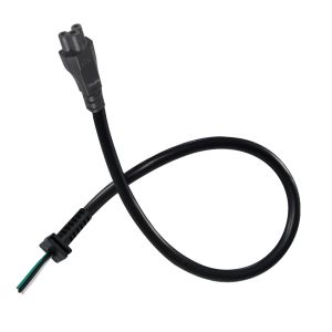 China IEC C5 to SR Power Cable with Strain Relief for Custom Wiring on sale
