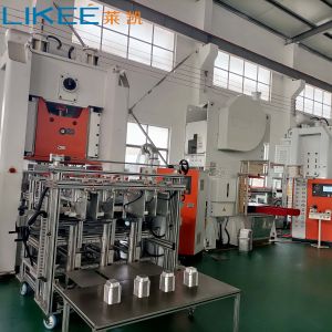 26KW Installed Power Aluminum Foil Sheet Pop Out Machine With PLC Control System