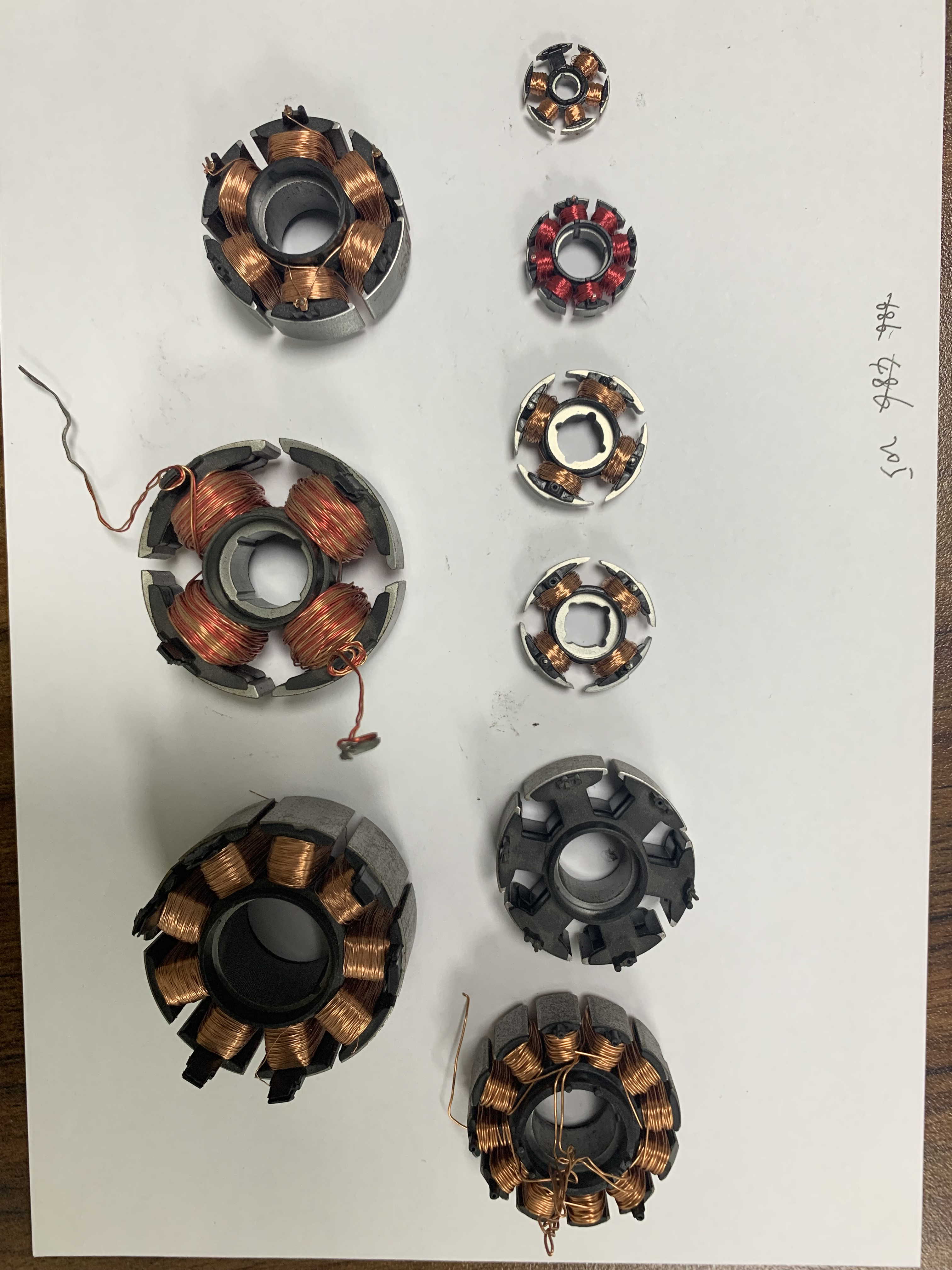 Production of Electric Motors and Line Fans with Threaded Armatures Winding Machine
