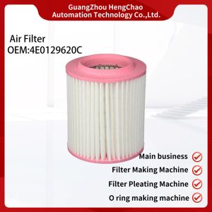 China Car Air Filter OEM 4E0129620C With 151*86*186mm Automotive Filter Manufacturing Machines on sale