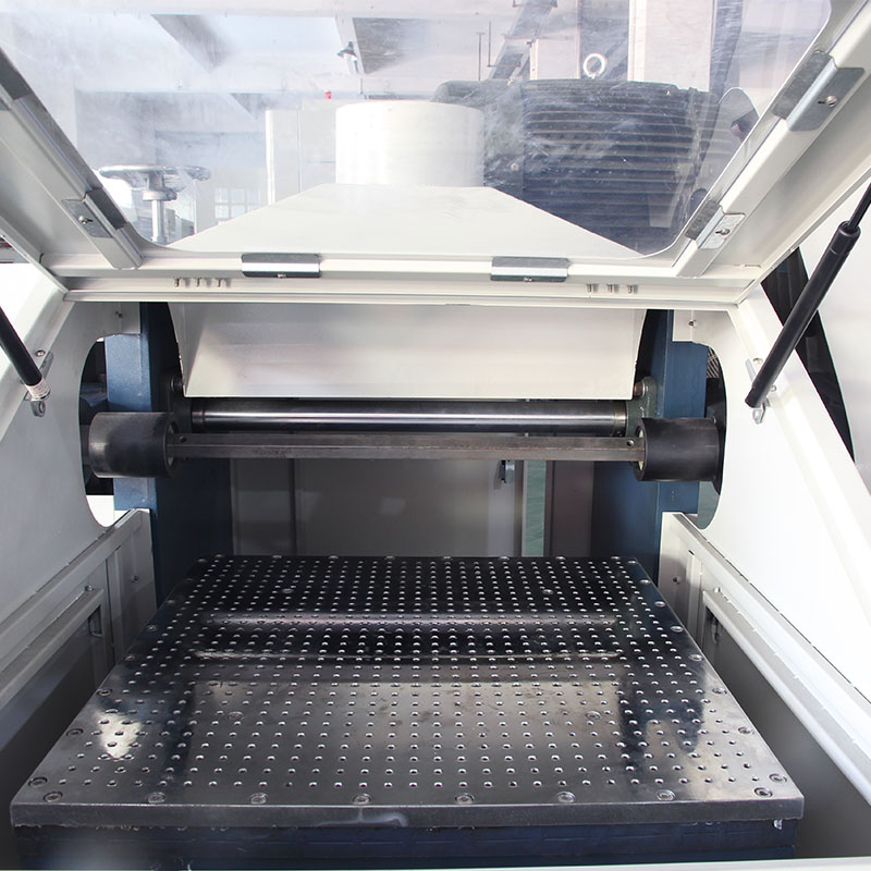 Flat Stainless Steel Plate Polishing Machine For Stainless Steel Finish Polishing