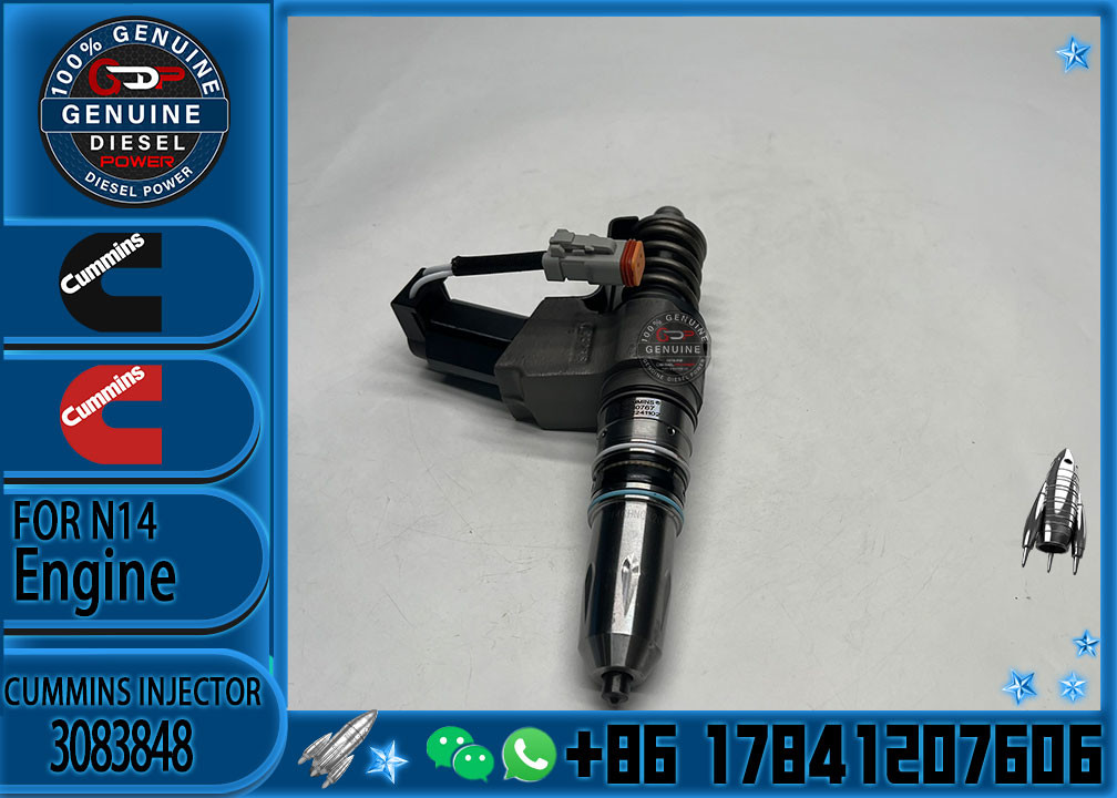 3411760 Fuel Injector For Cummins N14 CELECT 3083848, 3087558