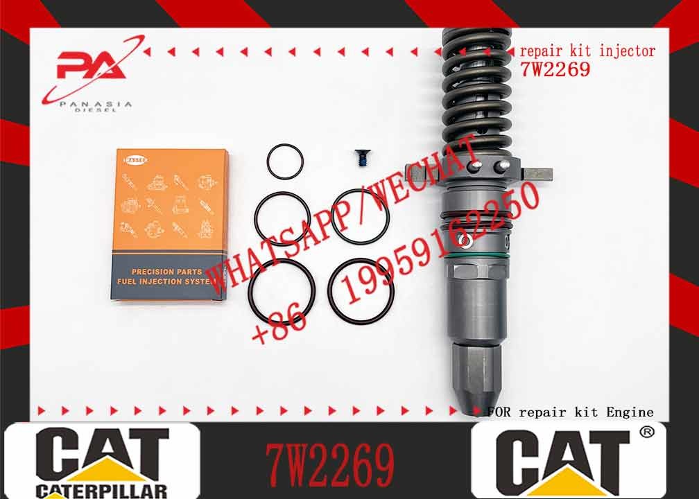 0445120040 Diesel Engine 3508 3512 3516 fuel Injector 7W2269 7E6408 Common Rail Fuel Injector fit For CAT