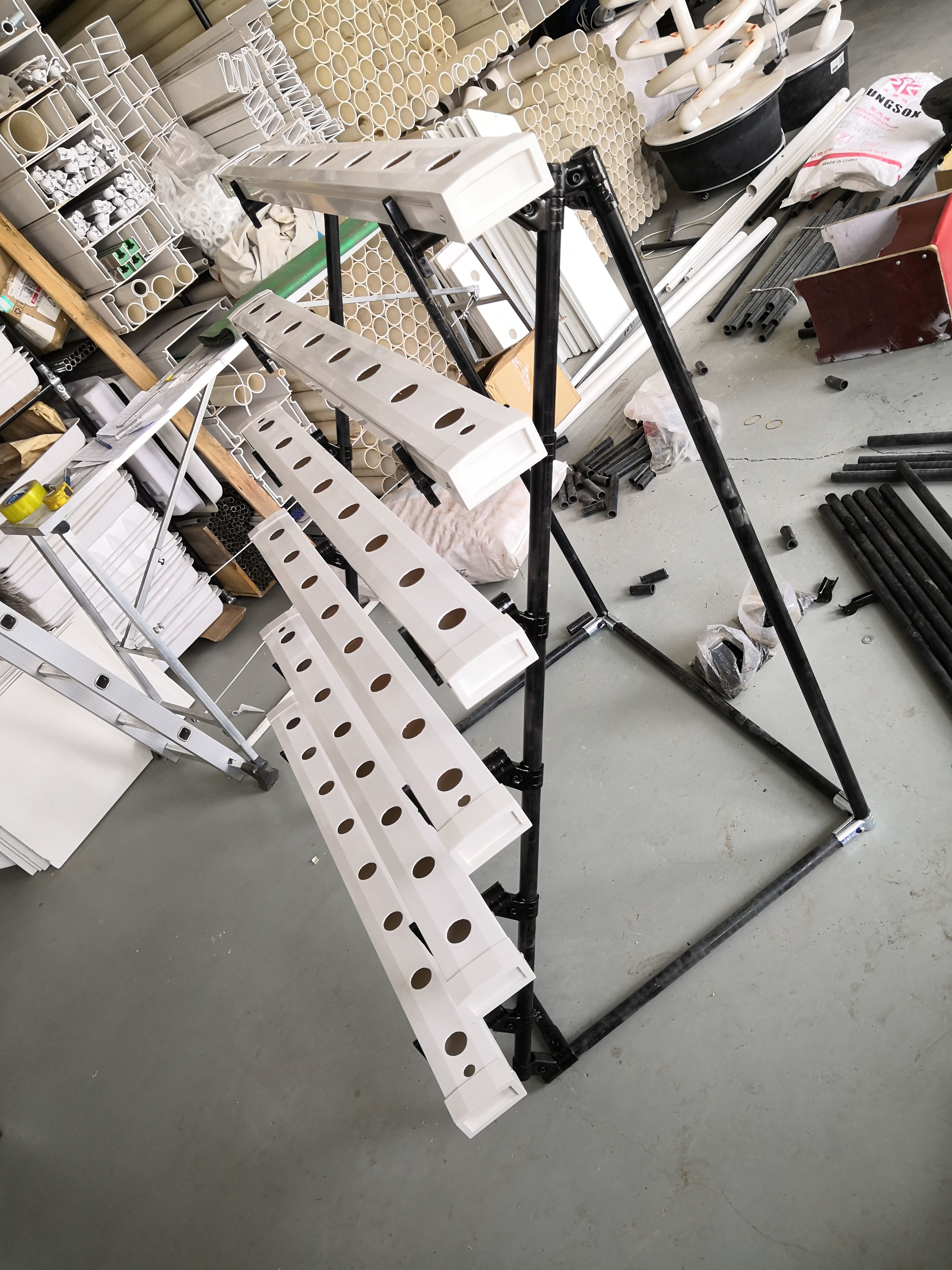 NFT DFT Garden Vertical Hydroponic Grow Tower System Agricultural