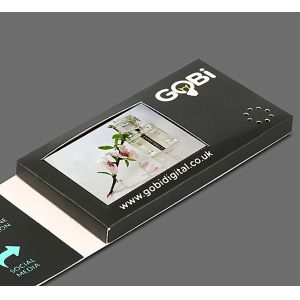 Super Definition LCD Video Greeting Cards Printable Design With MP3 / MP4 Player