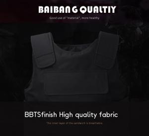 China Factory direct sales of stab-resistant clothing, security protection vest, campus guard, security duty hard stab-resista on sale