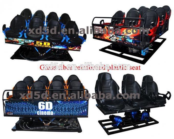 6 Setas 7D Simulator Cinema 70 PCS 5D Movies Amusement Park Gun Shooting