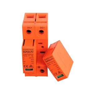 SUP2H-PV 40KA CE 2P 500V DC Surge Protector