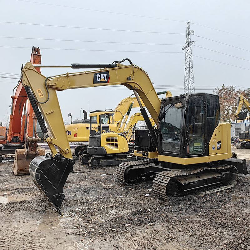 Used Caterpillar 307.5 Hydraulic Excavator 0.3m³ Bucket Capacity CATC2.4T Engine Spot Good