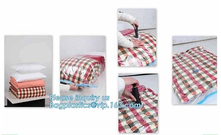 Compression Bag Space Saving, compressible vacumm seal storage bag, vacuum traveling bag without valve, bagease, bagplas