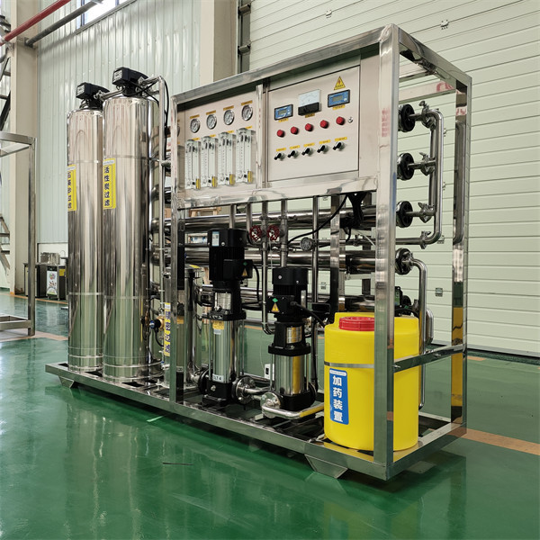 Water Purified System 1000L/Hour Double-stage Commercial Reverse Osmosis