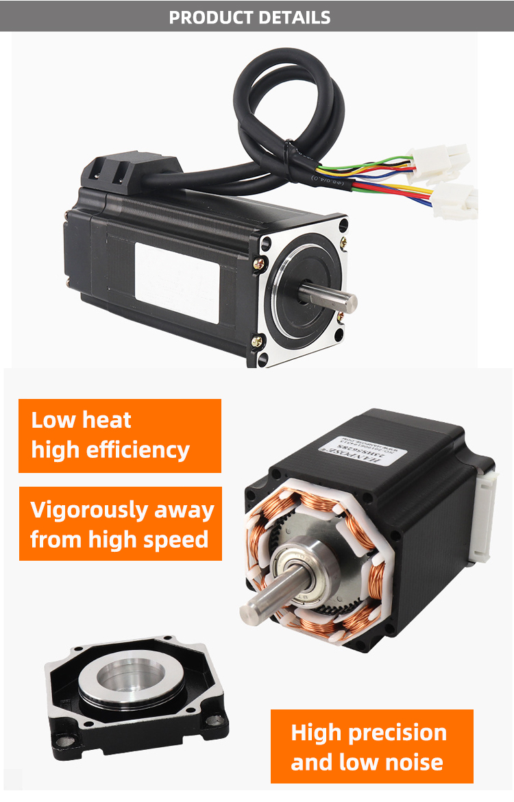 Faradyi Customized High Torque Good Price Servo Motor for Milling Machine 750W 2.5NM 3000RPM