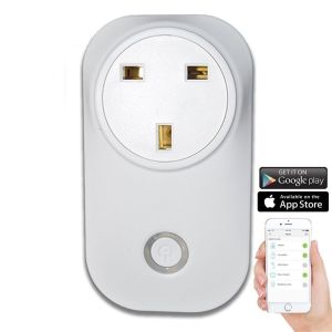 Remote Control Wifi Power Plug , WiFi Smart Socket With USB Power Port